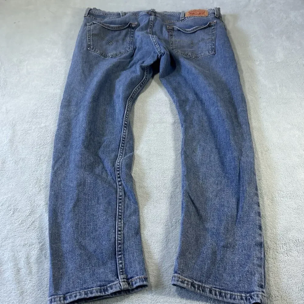 Y2k 2000s Levis 512 Straight Leg Jeans Mens 38x30 Classic Pants